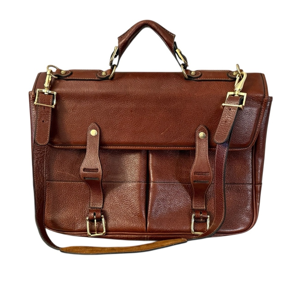 NWT Jack George’s Executive Cognac Briefcase
